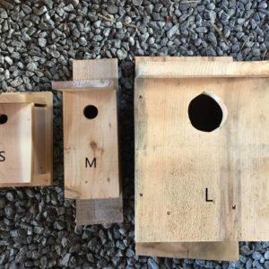 bird houses with size